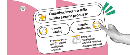 Insegnare la scrittura con l'AI